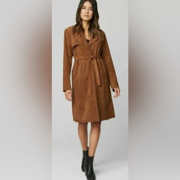 Free People Brown Long Coat - Picture 2 of 8